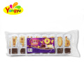 China Cheap Letter Biscuits with Chocolate for kids